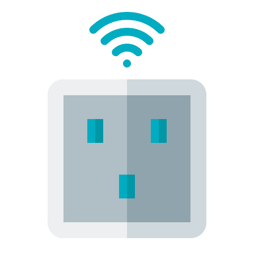 Socket smart electric electricity icon Socket smart electric electricity icon