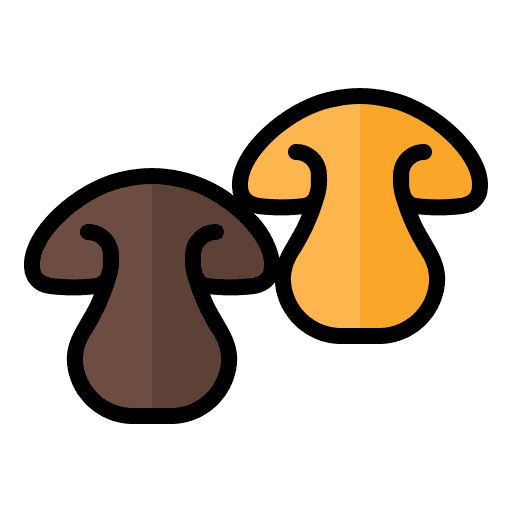 Champignon food and restaurant organic mushroom icon Champignon food and restaurant organic mushroom icon