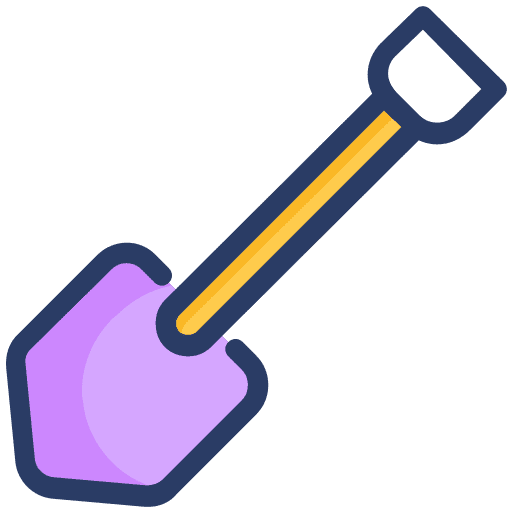 Shovel tool equipment farming and gardening shovel tool icon Shovel tool equipment farming and gardening shovel tool icon