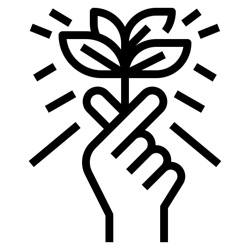 Environment protection ecology and environment leaf plant icon