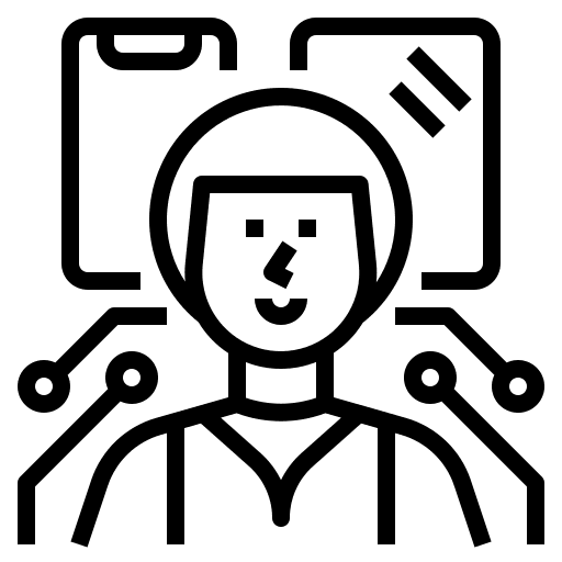 Generation z electronics generation z communication icon