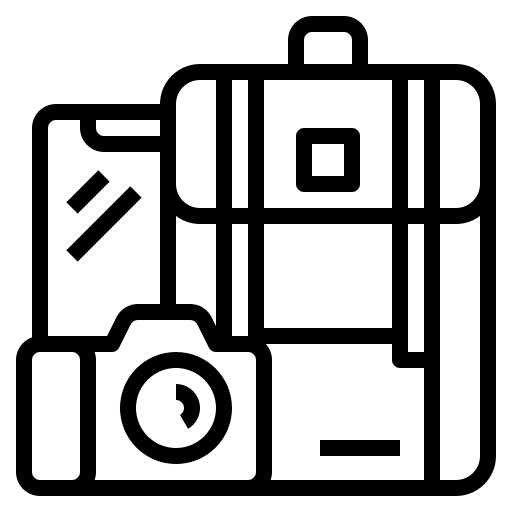 Journey tourist trip journey icon