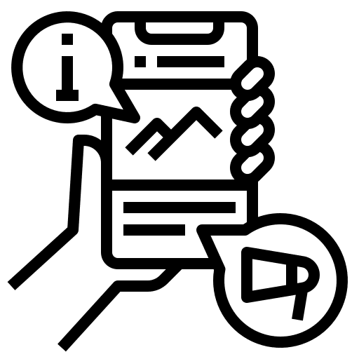 News online information website icon