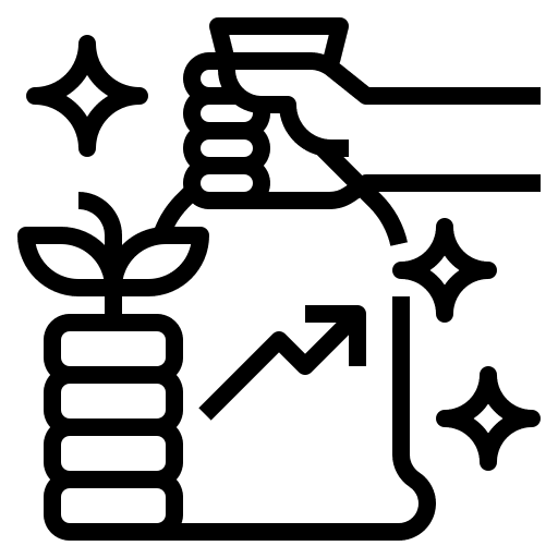 Investment profit business and finance invest icon