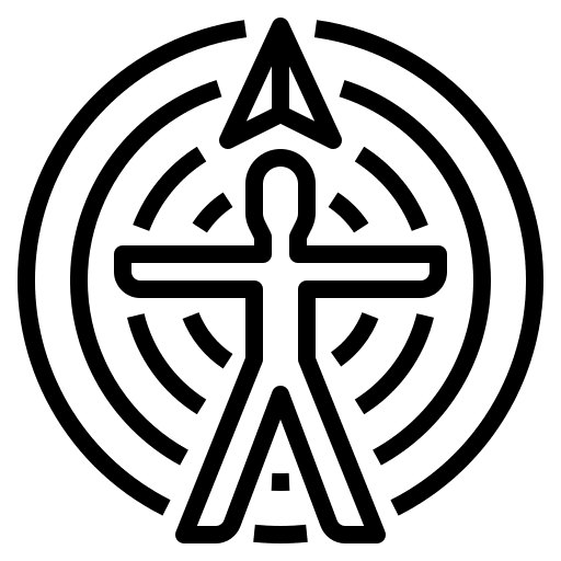 Life achievement people success icon