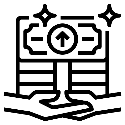 Purchasing purchasing income money icon