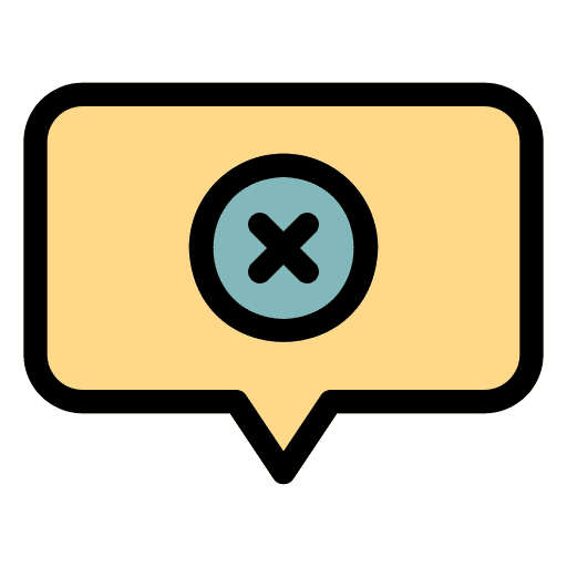 Vote no vote no communications negative icon Vote no vote no communications negative icon