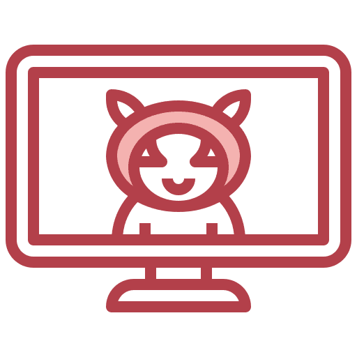 Animation film electronics anime icon