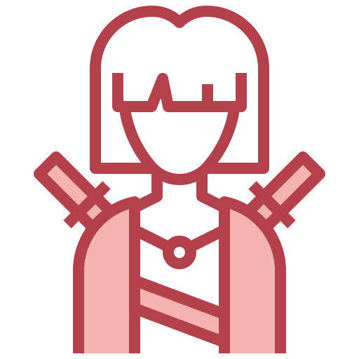 Cosplay avatar woman cosplayer icon