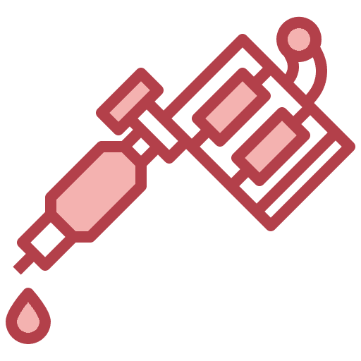 Tatoo machine needle art tatoo machine icon