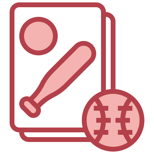 Baseball card baseball ball baseball card collector icon Baseball card baseball ball baseball card collector icon