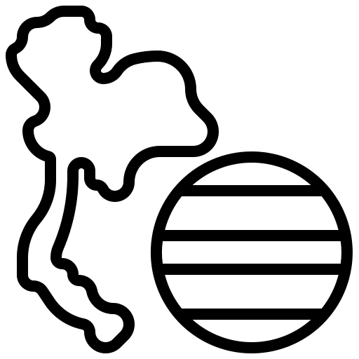 Thailand thailand flags symbol icon