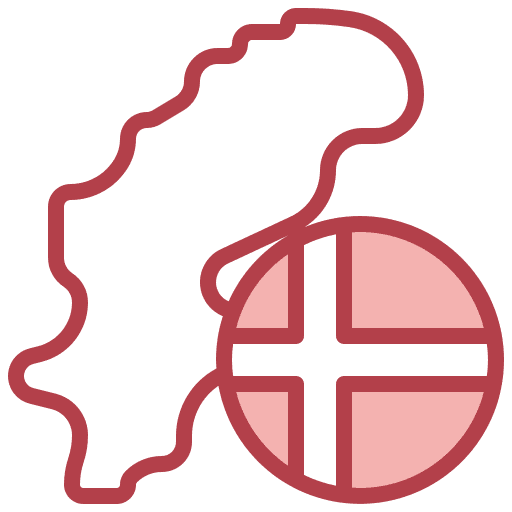 Sweden nation map sweden icon