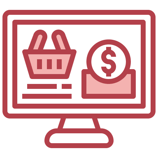 Online store online store dollar store icon