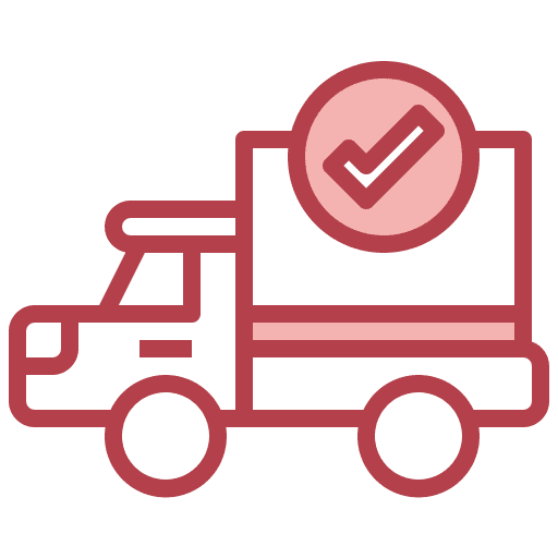 Delivery truck shipment mover truck transportation icon Delivery truck shipment mover truck transportation icon