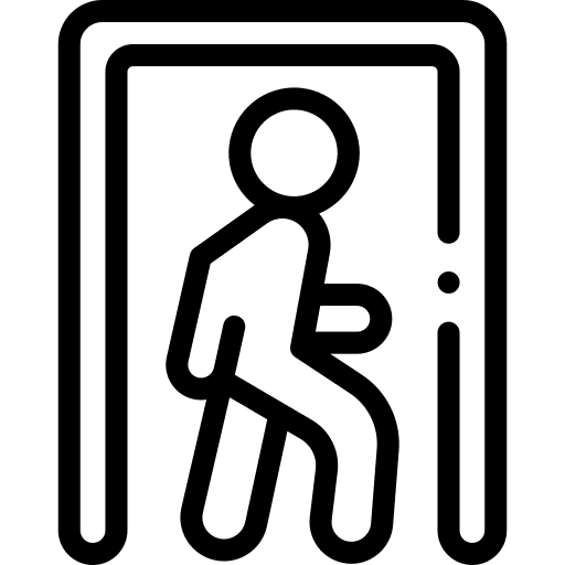Exit door exit signaling humanpictos icon