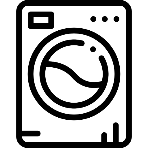 Washing machine furniture and household washing clothes cleaning icon Washing machine furniture and household washing clothes cleaning icon