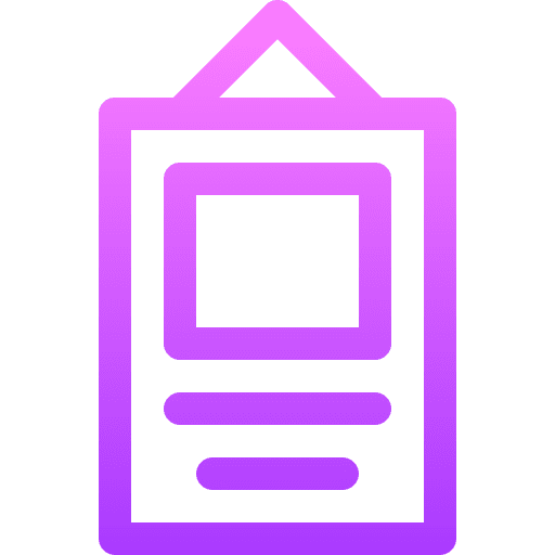 Poster announcement poster marketing icon