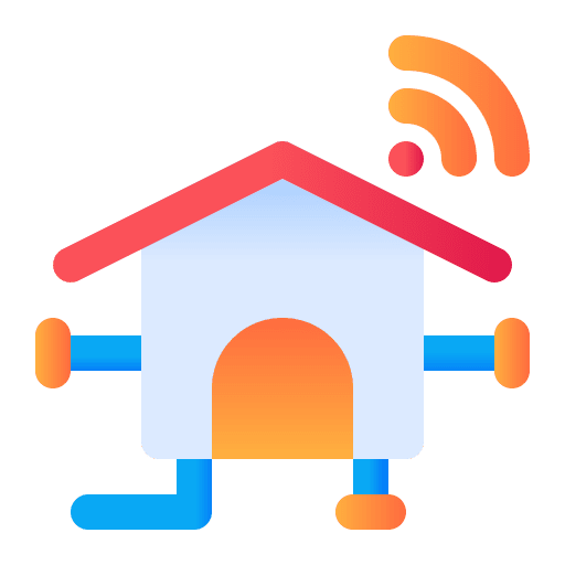 Smart house smart house internet of things electronics icon