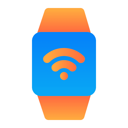 Smart watch electronics connectivity wifi icon Smart watch electronics connectivity wifi icon