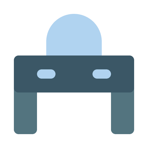 Dressing table mirror dressing room dresser icon