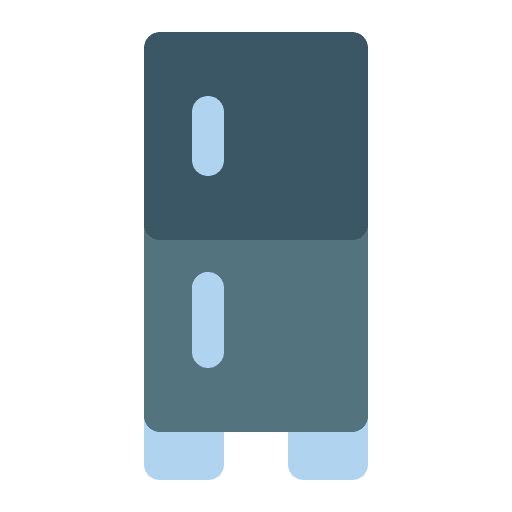 Freezer kitchen refrigerator cooler icon