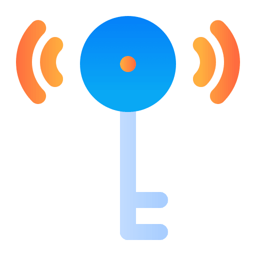 Key smart home smart key wifi icon Key smart home smart key wifi icon