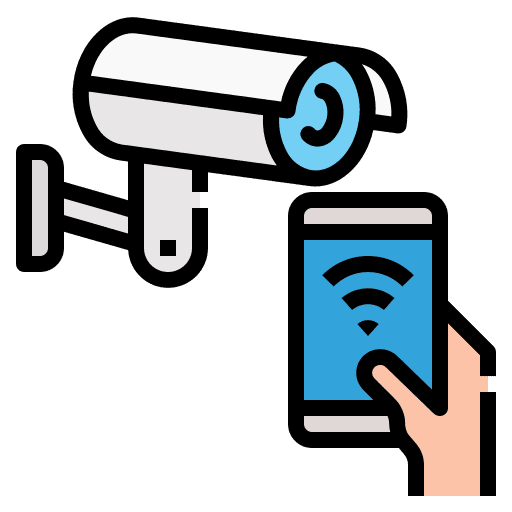 Security camera electrical cctv security camera icon