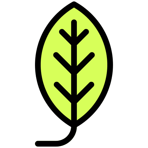 Leaf nature herb natural icon