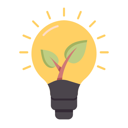 Bulb green energy light eco icon Bulb green energy light eco icon