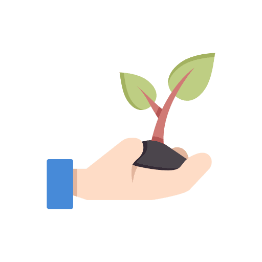 Care eco leaf plant icon Care eco leaf plant icon
