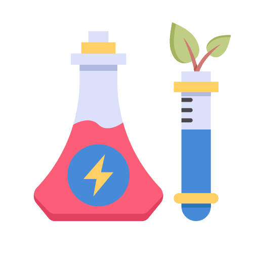 Chemical science eco environment icon Chemical science eco environment icon