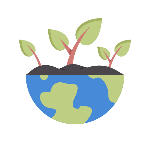 Plant eco ecology and environment sprout icon