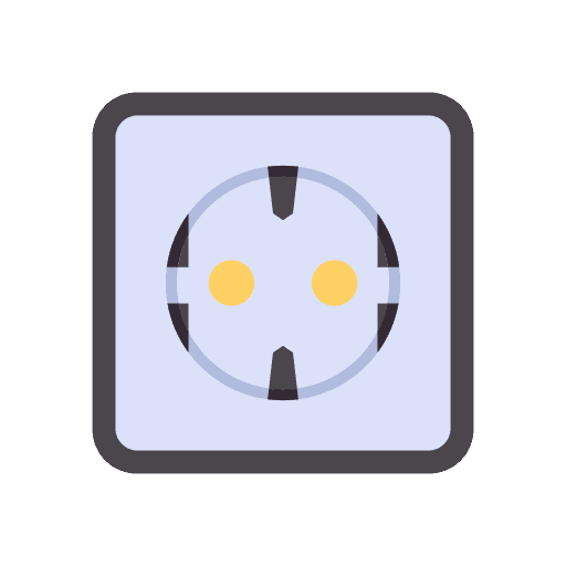 Electric socket electronics plug electric socket icon Electric socket electronics plug electric socket icon