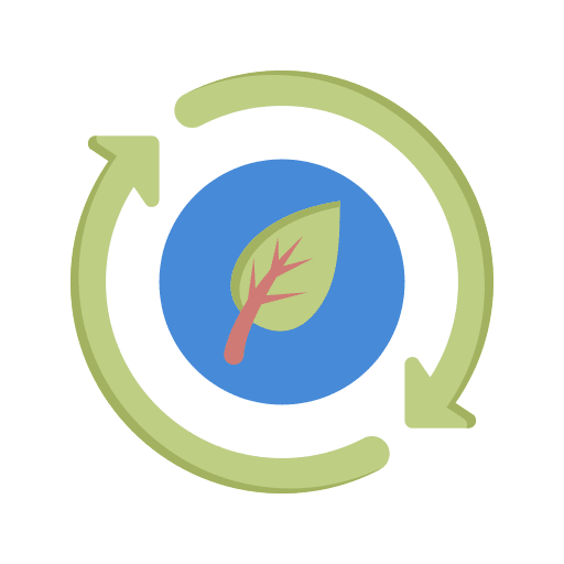 Leaf leaf recycle arrows icon Leaf leaf recycle arrows icon