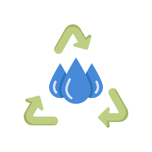 Recycle ecology drop water icon Recycle ecology drop water icon