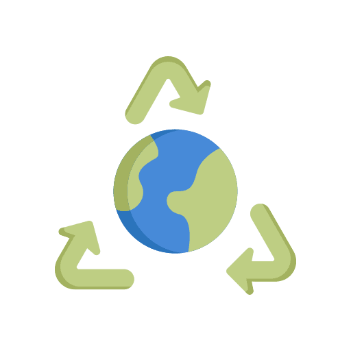 Recycle world arrows ecology and environment icon Recycle world arrows ecology and environment icon