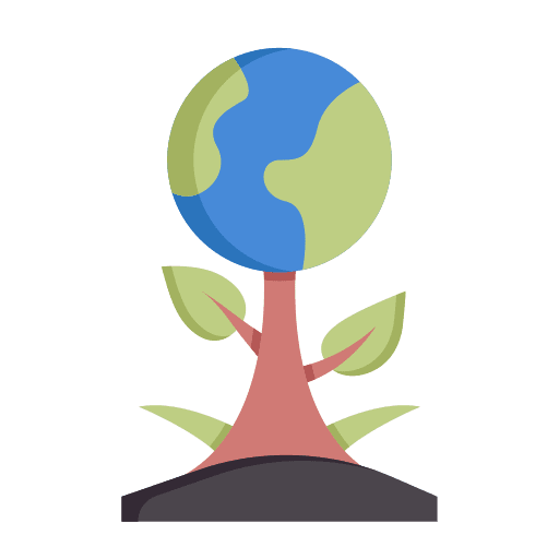 Tree ecology and environment earth save the planet icon Tree ecology and environment earth save the planet icon