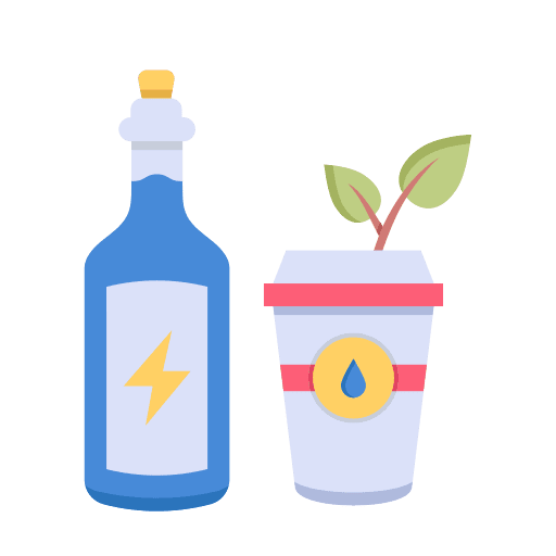 Bottle eco environment plant icon Bottle eco environment plant icon