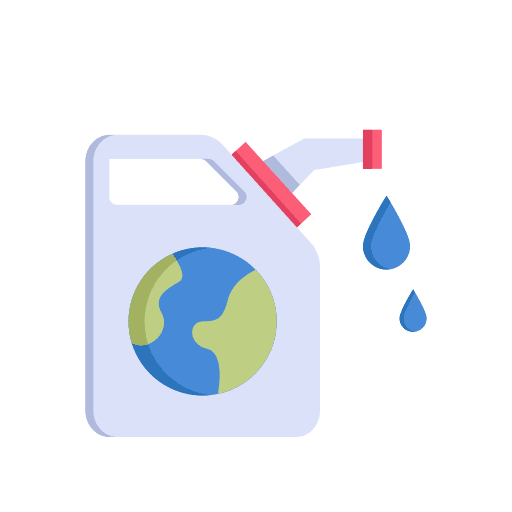 Can eco fuel world earth icon Can eco fuel world earth icon