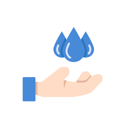 Water eco water care icon Water eco water care icon