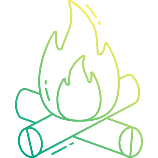 Bonfire campfire bonfire camping icon