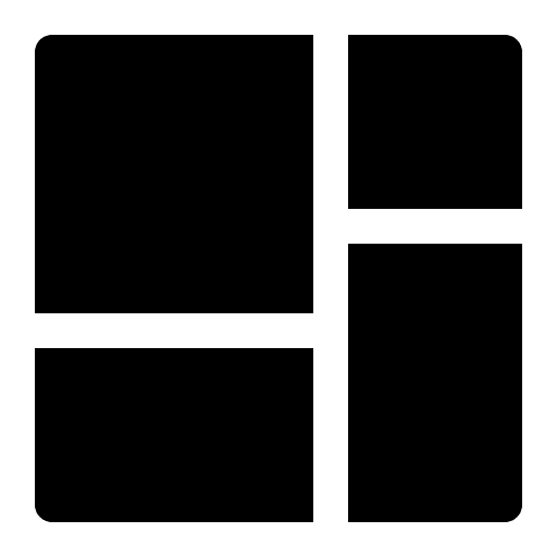 Layout page web layer icon