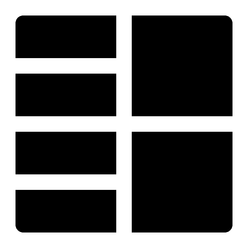 Layout user interface layer web icon