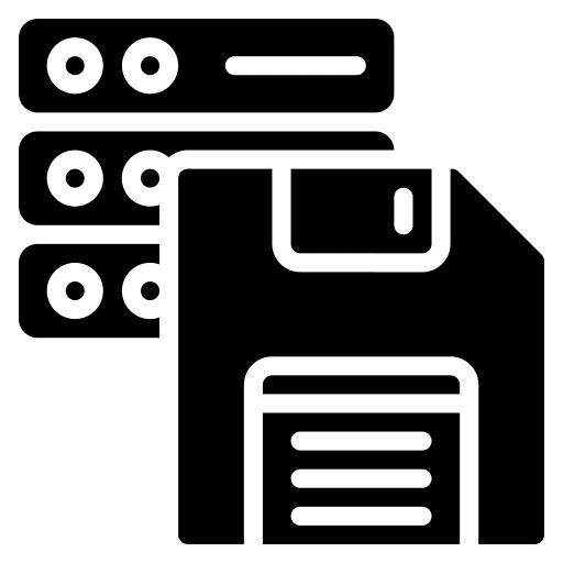 Save data database save data ui icon