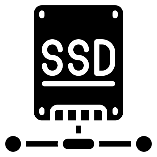 Ssd disk networking ssd disk computer hardware icon