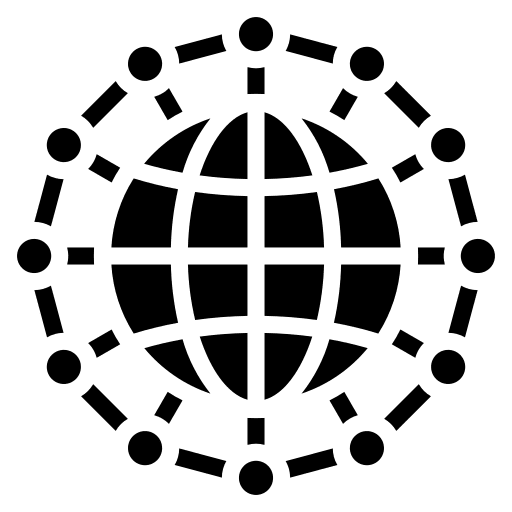 Global network global network web programming internet icon