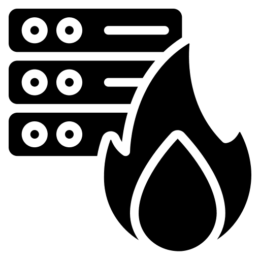 Hacking flame server database icon