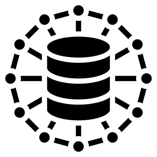 Data network server dem file database icon