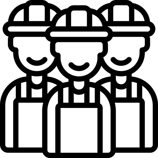 Team professions and jobs mining miners icon